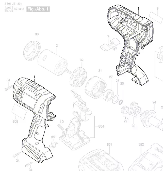 Coquille réf. 2 610 015 256 Bosch